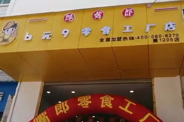 馋嘴郎第1205店：云南文山州阿猛6元9零食加盟店