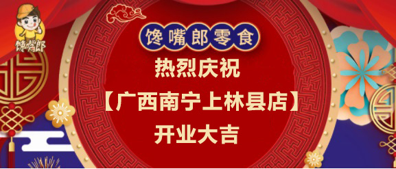 热烈祝贺广西南宁上林县7.9元零食加盟店开业大吉